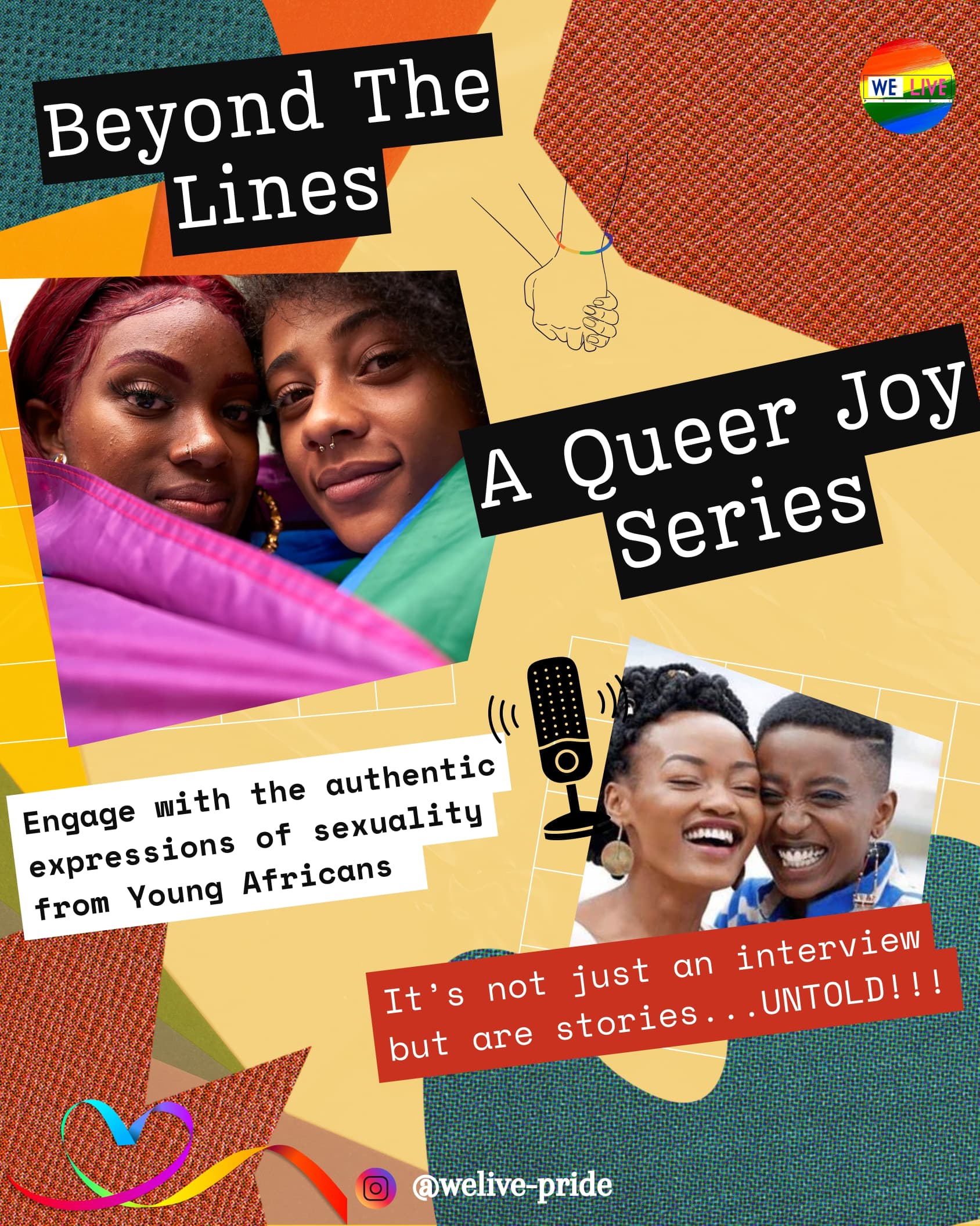 Queer Joy : Un documentaire audio de WeLive Pride [Nigeria]